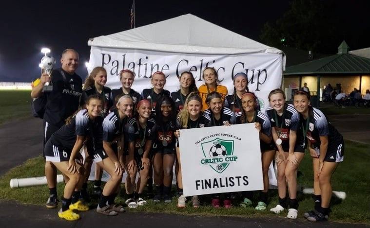 Congratulations to the '03 girls who end up as finalists at the Palatine Celtic Cup. They girls battled hard all weekend. We are all very proud of you and your accomplishments.